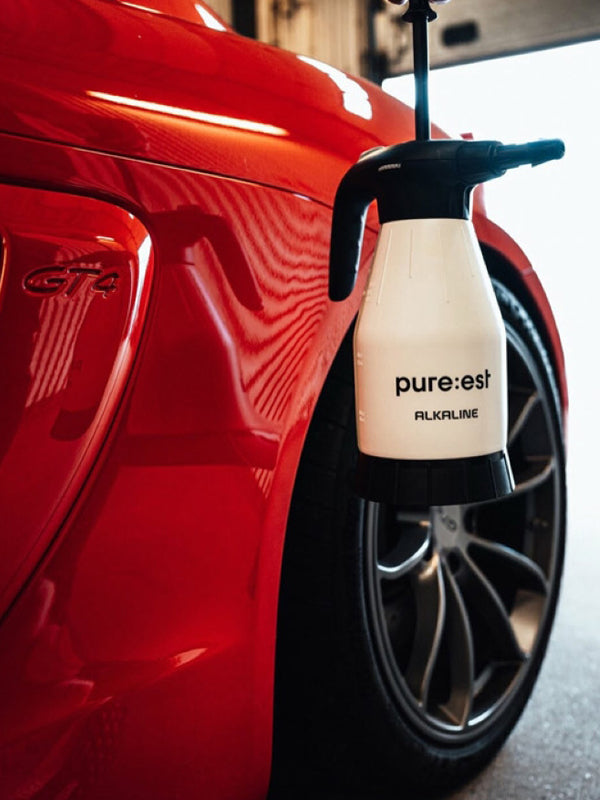 Pure:est - Tryckspruta för alkaliska medel