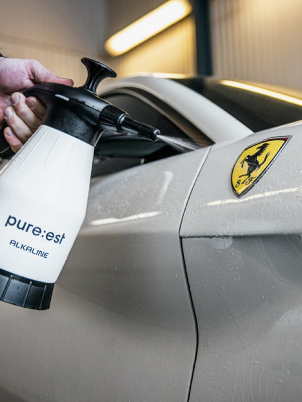 Pure:est - Tryckspruta för alkaliska medel